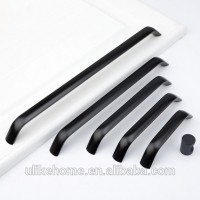 Black hand drawer pulls modern simple cabinet door handles closet door handles