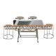 Kitchen Furniture Cafeteria Furniture Stainless Steel furniture sets