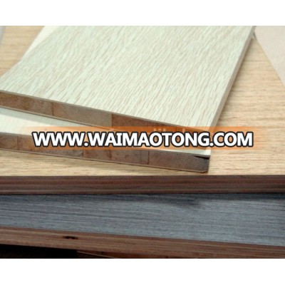 melamine Laminated blockboard, 4*8 poplar Block board