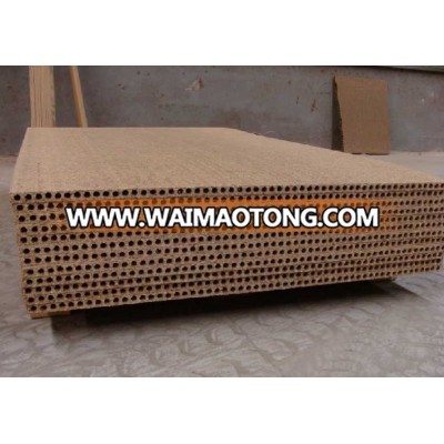 1250*2200mm laminated hollow core chipboard shapes