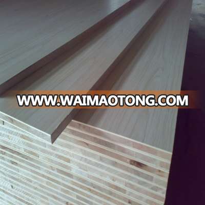 cheap raw double side maple veneer laminated wood board/blockboard