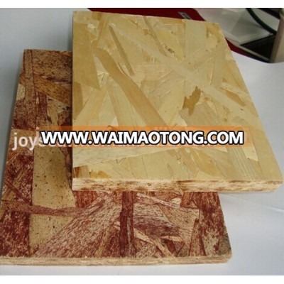 Plain OSB 2 or OSB 3 board used for wall and packing