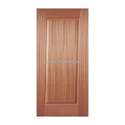 Natural sapelli veneer door skin for home decoration