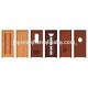 red oak veneer door skin