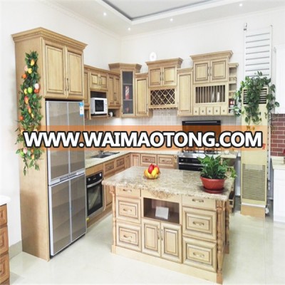 Advanced Technology Top Quality Solid Wood Kitchen Cabinet