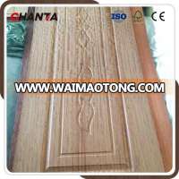 China wholesale decorative interior wood veneer MDF HDF door skin price