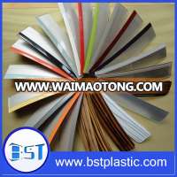 preglued PVC edge banding, PVC edge lipping, chipboard edging